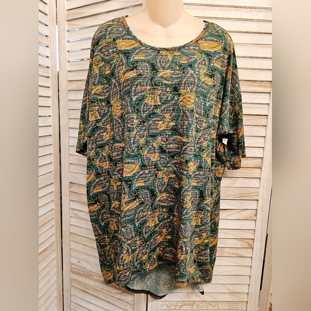 LuLaRoe Women's Oversized Tunic Shirt Top sz L NWOT